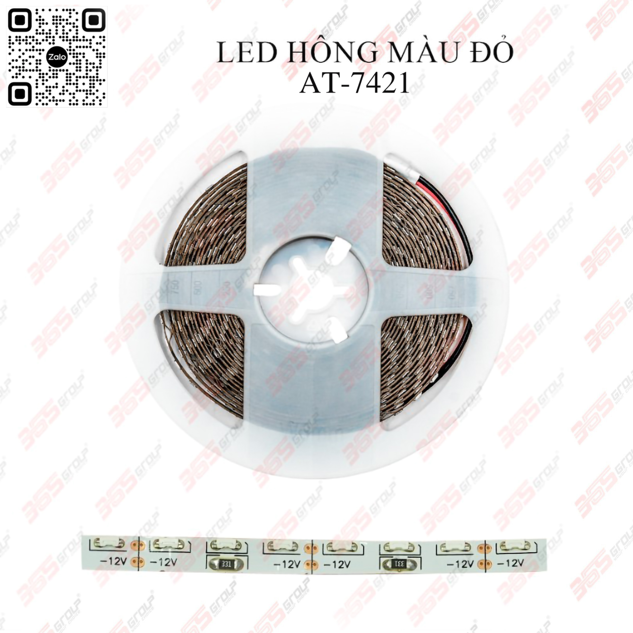 LED HÔNG MÀU ĐỎ AT-7421 - Hình 1